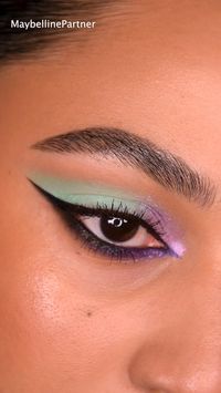 Embrace festival season's magic with this Pastel Unicorn Eye Look! 🌈🦄✨  Get the glam with Color Tattoo Eye Stix in 'I am Giving' & 'I am Fearless', Eyestudio Master Precise All Day Liquid Eyeliner, and Tattoo Studio Gel Pencils in 'Deep Onyx' & 'Rich Amethyst'. Finish it off with Lash Sensational Sky High Mascara in 'Burgundy Haze' for a captivating gaze.