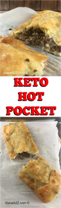 KETO HOT POCKETS!!! THIS is the dough recipe you've been craving!!