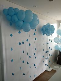 Decoração nuvens ou chuva de amor no Elo7 | Alegria da Festa (AD8DE3)