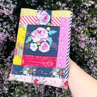 Quilted iPad Cover | Fabric: Idyllic by Minki Kim for Riley Blake Designs