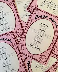 Crafting love stories, one sip at a time 🥂🕊️ Excited to share my custom bar menus for this special wedding! Every sip is a toast to the… | Instagram