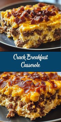 This indulgent breakfast casserole combines savory sausage, crispy bacon, creamy cheese, and hash browns, all enhanced with the irresistible flavor of ranch seasoning. It's perfect for feeding a crowd during weekend brunches or holiday mornings.