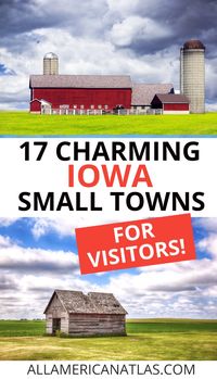 Check out the best small towns in Iowa, including pretty small towns in Iowa, which small towns to visit in Iowa, and where to go in Iowa if you want an off-the-beaten path experience. Enjoy these must-visit Iowa destinations.