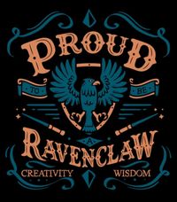 Women's XL Potter Proud Ravenclaw Tshirt