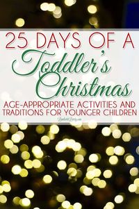 25 Days of a Toddler Christmas - Lamberts Lately