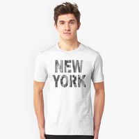 "NEW YORK CITY - Skyline" T-shirt by BestStuffDepot | Redbubble