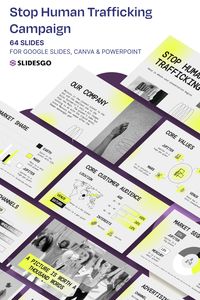 Download the Stop Human Trafficking Campaign template for PowerPoint or Google Slides

#Slidesgo #FreepikCompany #presentations #themes #templates #GoogleSlides #PowerPoint #GoogleSlidesThemes #PowerPointTemplate  #Gray #Modern #Marketing #Gradient #Picture #Minimalist #Campaign #Duotone #People #Brutalist #Society #Politics #Canva #CanvaTemplate #presentationideas #presentationdesign #powerpointdesign