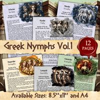 GREEK NYMPHS Vol.1