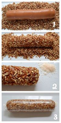 How to Make Sea Salt Caramel Pecan Roll (Pecan Logs)