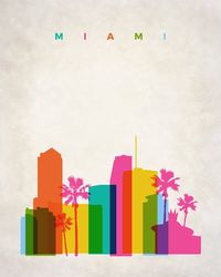 Miami Home Decor Wall Art, miami skyline, miami poster, miami wall artAll of our fine art prints are produced with acid-free archival papers or heavyweight Exhibition Gallery Canvas (stretched or unstretched) with archival inks to guarantee that our prints last a lifetime without fading or loss of color. Our Decal prints are backed with a repositionable adhesive that removes cleanly and easily with no residue. CUSTOMIZATION Please feel free to contact us for custom print sizes. We are able to pr