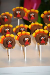 Turkey Cake Pops