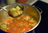 Homemade Vegetable Soup - Using Fresh or Frozen Veggies