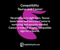 taurus and cancer whats your compatibility? #tauruscompatibility #tauruscancer #taurusandcancer #cancercompatibility #taurus #cancer