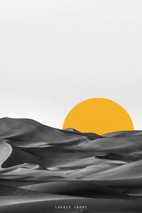 Desert illustration by Lovely Irony