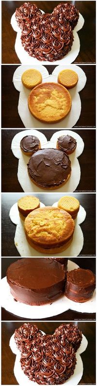 pastel de micky mouse