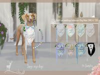 The Sims Resource - Big Size Dog Suit / Bohemian Wedding