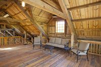 Barn loft for entertaining!  www.sandcreekpostandbeam.com https://www.facebook.com/SandCreekPostandBeam