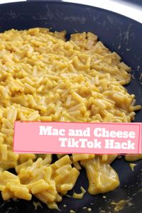 Try this mac and cheese TikTok hack to elevate Kraft mac and cheese. The recipe is so good!