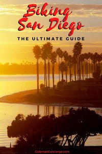 Not only is San Diego America's Finest City, but it also is home to some of America's finest cycling routes. Having lived and cycled thousands of miles in San Diego, I know the bike paths and bike-friendly roads well. As a bonus, we have included a downloadable interactive map. Keep reading to discover the best biking San Diego has to offer! #SanDiego #biking #bikingSanDiego #cycling #biketrails #cyclingroutes