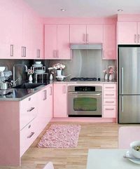 Pink kitchen