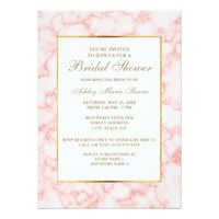 Pink Marble Wedding Collection