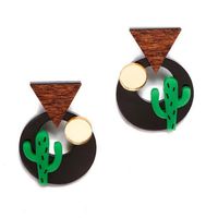 Cactus Earrings by Erstwilder Quirks! Handcrafted Goods & Unique Gifts