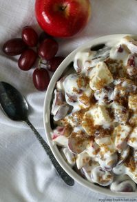 Gluten-free Apple Grape Salad | My Gluten-free Kitchen