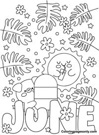 June Coloring Pages - Coloring Pages For Kids And Adults