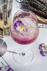 Elderflower and Lavender Spritz