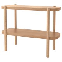 LISTERBY Console table, oak veneer, 361/4x15x28" - IKEA