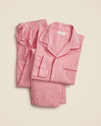 Pajama set in cotton poplin