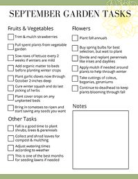 September Garden Chores & Tasks (PNW & Similar Zones) - An Oregon Cottage