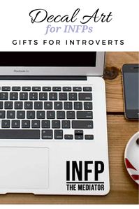 So that INFPs can identify each other! (Because you know we usually always have our laptops with us.) (INFP Decal Sticker - Myer's-Briggs Decal - Laptop Decal - Laptop Sticker - Macbook Sticker - Vinyl Sticker - Car Decal - iPad Decal) #infp #mbti #decals #decoration #affiliate #introvert #decoratingideas #stickers #valentinesday #valentinesideas #valentinesdaygifts #valentinesdaygiftideas #valentineideas #giftidea #gifts #birthdaygifts