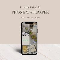 Wellness Aesthetic Phone Wallpaper — Nikki Lo