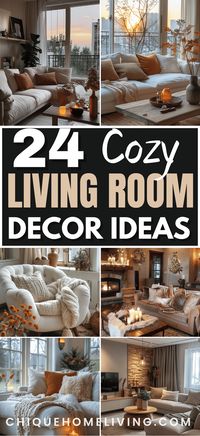 Are you looking for ways to make your living room the ultimate cozy retreat? Check out these 24 cozy decor ideas that will turn your space into a warm and welcoming haven. From plush throws and soft lighting to layered textures and earthy tones, find inspiration to create a living room that’s perfect for relaxing.