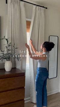 Let our curtains add warmth and beauty to your home. Our curtains are easy to remove and clean, maintaining their fresh look for a long time. (cr: IG@thedelightedhome)