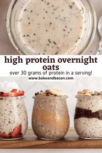 High Protein Overnight Oats