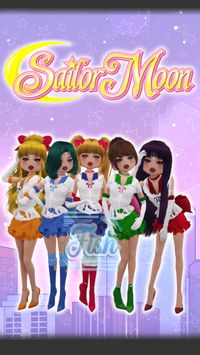 There will be a tutorial on Sailor Moons' outfit in a separate post. #dti #fashion #cute #roblox #outfits #dresstoimpress #sailormoon