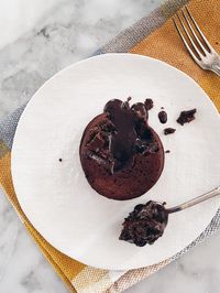 Single Serving Molten Chocolate Cake