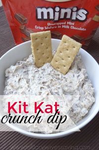 Kit Kat Crunch Dip