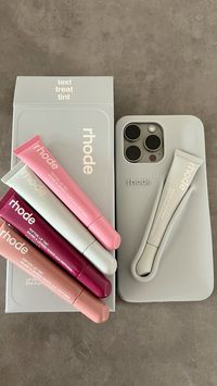 rhode phone case and lip tints