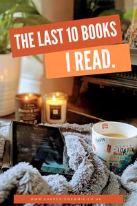 Sharing quick reviews on the last 10 books I read recently on Carpe Diem Emmie. #books #bookblogger #bookbloggers #bookstagram #bookstagrammer #2019reads #2019books #reading #book