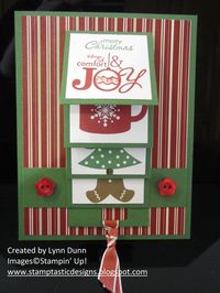 Waterfall Christmas Card | Create with Lynn