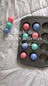 These sensory activities can be done with babies 6 months and up. They help babies and toddlers develop their cognitive skills, motor skills and self expression. There's a profound confidence in our children when we offer them fun activities that stimulate their senses and gratification from problem solving.   You can substitute the animals for different textures objects. For example, since fall season is right around the corner, look for a pine cone or tiny fruits/veggie in season! They will love it  sensory activities for babies, sensory activities for infants, montessori activities, diy baby activities, montessori activities at home, sensory activities for 1 year olds, sensory activities for kids, sensory activities s babies, infant sensory activities, diy montessori toys, diy sensor