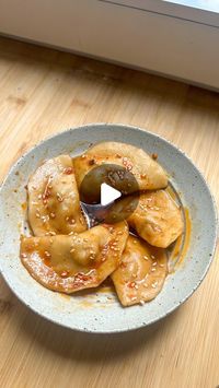 Xueci on Instagram: "Zhong Dumplings | 钟水饺

Zhong Shuijiao are a beloved street food from Chengdu, Sichuan, known for their snack-sized bites and a perfect coating of Sichuan chili oil and aromatic sweet soy sauce (复制酱油, fuzhi jiangyou). If you’re a fan of sweet water noodles, you’ll absolutely love these too! These were one of the only boiled dumplings I enjoyed as a kid (and no, wontons are not the same).

I recreated them using an old recipe from a vintage 1980s cookbook (《中国小吃：四川风味》). After translating the old-school measurements and tweaking a few details, it worked out surprisingly well! 

Full recipe will be in my newsletter. 

Aromatic Sweet Soy Sauce
* 250g Chinese light soy sauce
* 150g soft dark brown sugar
* 100ml water
* Shiitake mushroom, bay leaf, star anise, Chinese cinnamo