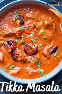 Easy Chicken Tikka Masala Recipe made in Instant Pot. This is the best chicken breast instant pot recipe ever. SUBSCRIBE my blog @foodiesterminal.com and never miss a new or FREE recipe published every single week on the blog.