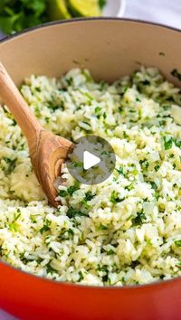 Joanne Siviter Gallagher on Instagram: "Cilantro Lime Rice → The rice is super fluffy, fresh, and so delicious. Once you make this easy recipe, you’ll want to make it again and again. If you love Chipotle cilantro lime rice, you will love this easy copycat recipe. I say copycat, but it tastes even better than what you get at Chipotle. High praise, I know, but trust me ❤️

Shopping list
- Long-grain white rice
- Olive oil
- Onion
- Garlic
- Limes
- Cilantro

💫The FULL RECIPE is on our website:  google “inspired taste cilantro lime rice” 💫 or click the link in our bio ❤

💥If you make this recipe, please leave a review on the recipe page, it helps us so much! Thank you! 💥

#easyrecipes #inspiredtaste #ricerecipes #cilantrolime #cilantrolimerice #sidedishes"