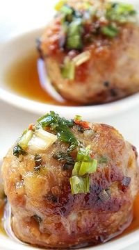 Thai Style Pork Meatballs