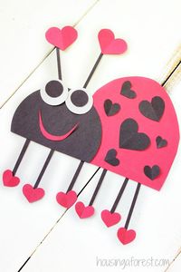 25 Easy Valentine’s Day Crafts for Kids - Live Like You Are Rich