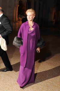 Carolina Herrera Herrera was born in Caracas, Venezuela, a daughter of Guillermo Pacanins Acevedo, an air-force officer who later became Governor of Caracas, and his wife, the former María Cristina Niño Passios. Based in New York City since 1980, throughout the 1970s and 1980s she was named one of the best dressed women in the world. Her clients have included Jacqueline Kennedy Onassis and Renee Zellweger